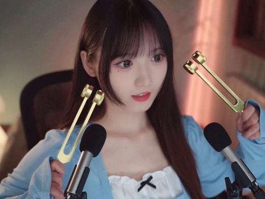 asmr哄睡 感觉脑子里在震动的音叉|Sumimi